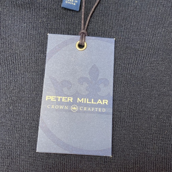 Peter Millar Crown Crafted full zip performance golf vest size large. NWT - Picture 5 of 8